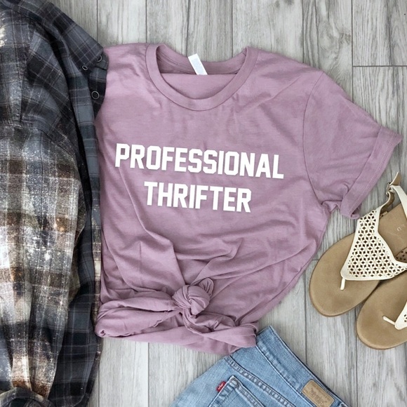 NEW Lavender Professional Thrifter Shirt Soft - Picture 2 of 3